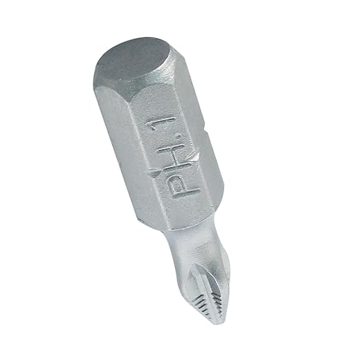 Miniatura 4 de Murtenze Juego de 20 brocas Phillips PH2 x 0.984 in, brocas magnéticas antideslizantes para trabajos de electricista, mecánico y reparación, color