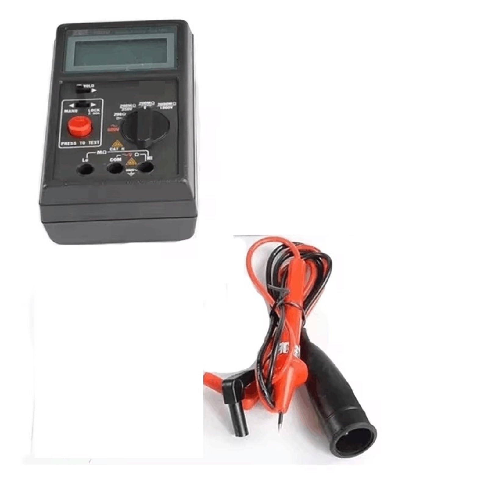 Multimetr cyfrowy, Przenośny tester izolacji TES-1600, miernik z automatycznym zerowaniem do prac remontowych i majsterkowania
