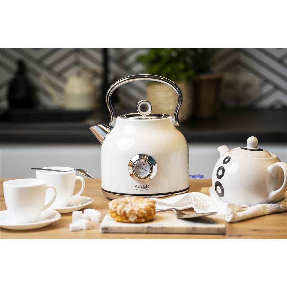 Adler ad_1346w AD 1346 Bouilloire électrique 1,7L Blanc