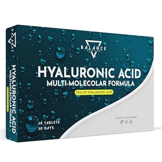 ACIDO IALURONICO | Acido Ialuronico Capsule | Formula Multimolecolare ad Alti Dosaggi ad Alto, Medio e Basso Peso Molecolare | 30 Capsule vegetali