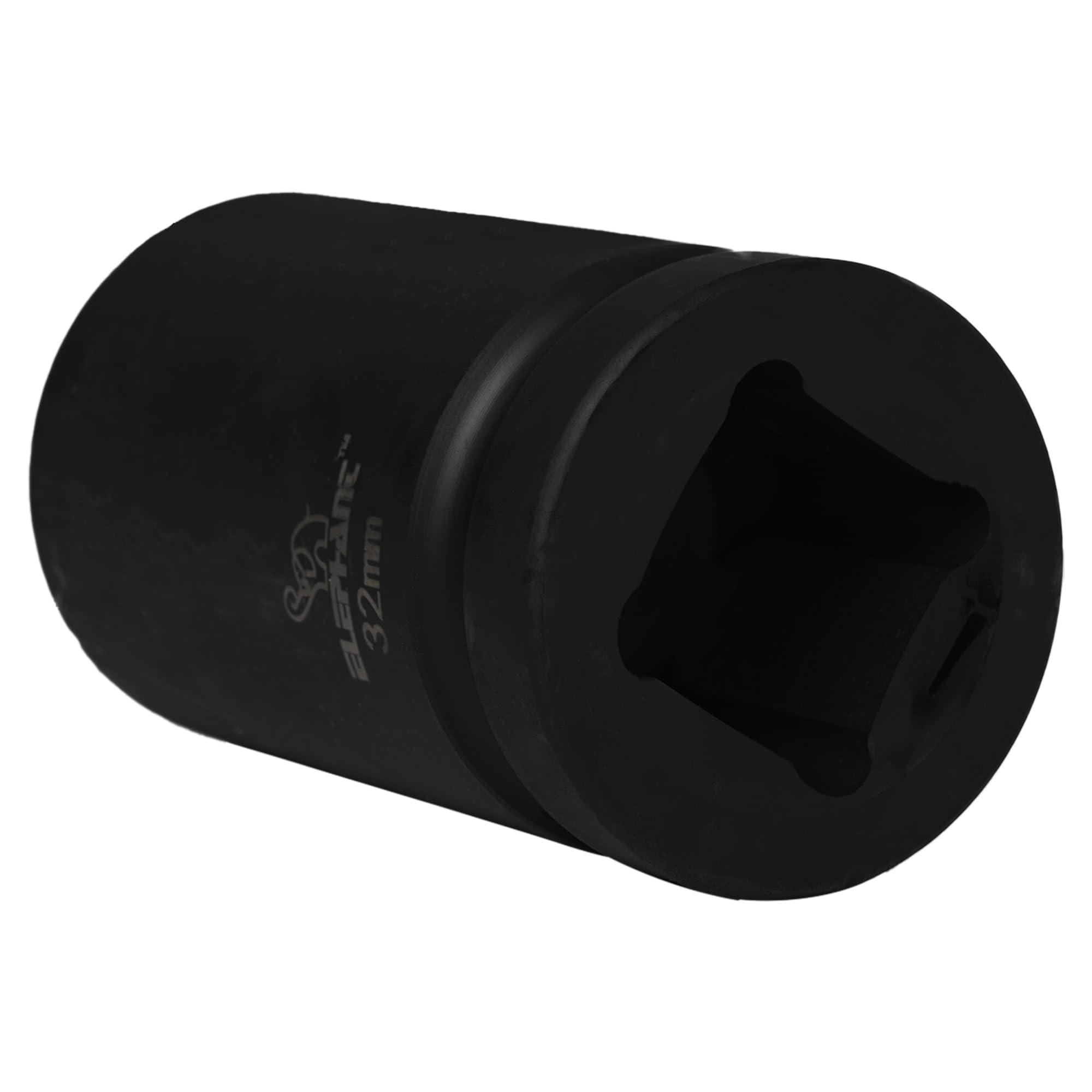 Elephant Metal 1 Inch Square Drive STD Impact Socket | 6-Point | 90 mm Length | 32 mm Size 3