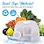 SereneLife 24L Compact Portable Water Tank - Non-toxic Water Container Reservoir W/Carry Handle - For Outdoor Social Events, Work Sites, Camping, Boating, Emergency Preparedness -SLCAWT20