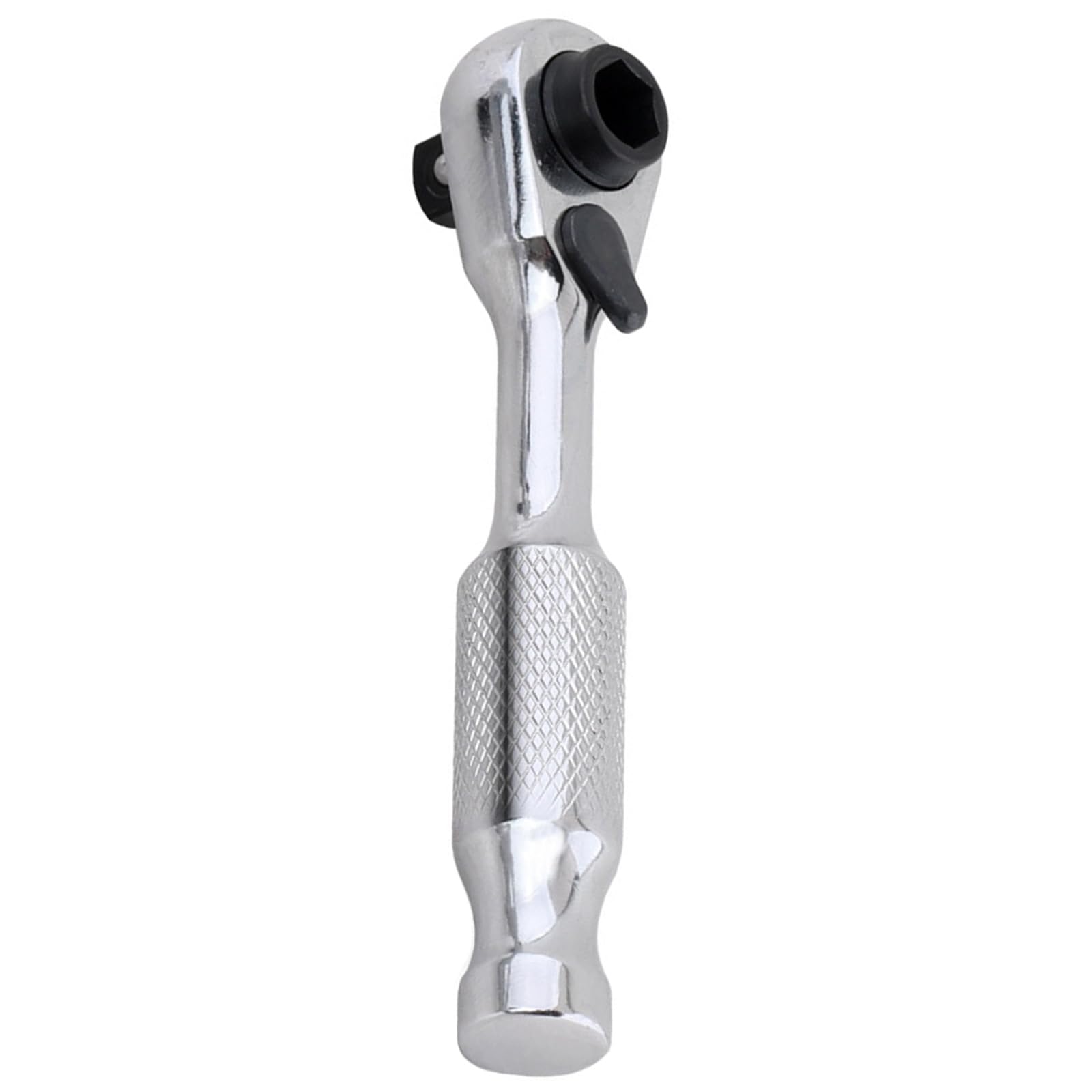 Tsophreniq Miniature 72 Tooth Ratcheting Handle Double Function Bit Socket Ergonomic Design High Strength Steel For Tight Space High-Strength Steel Tool For Tight Spaces