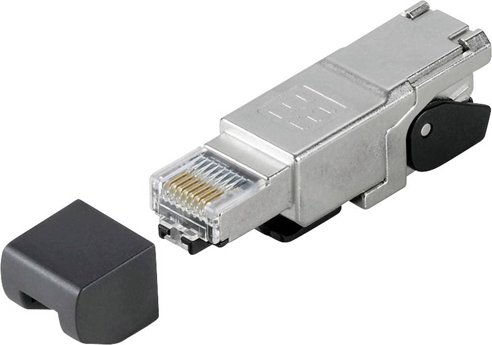 Conector ie-ps-rj45-fh-180-p-1. 6 terminal ethernet Cat6 blindado para automatización 1992840000
