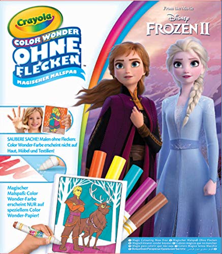 CRAYOLA 256696 Color Wonder-Frozen 2, multicolor