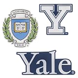 Desert Cactus Yale Bulldogs Acrylic Magnet 3-Pack (A)