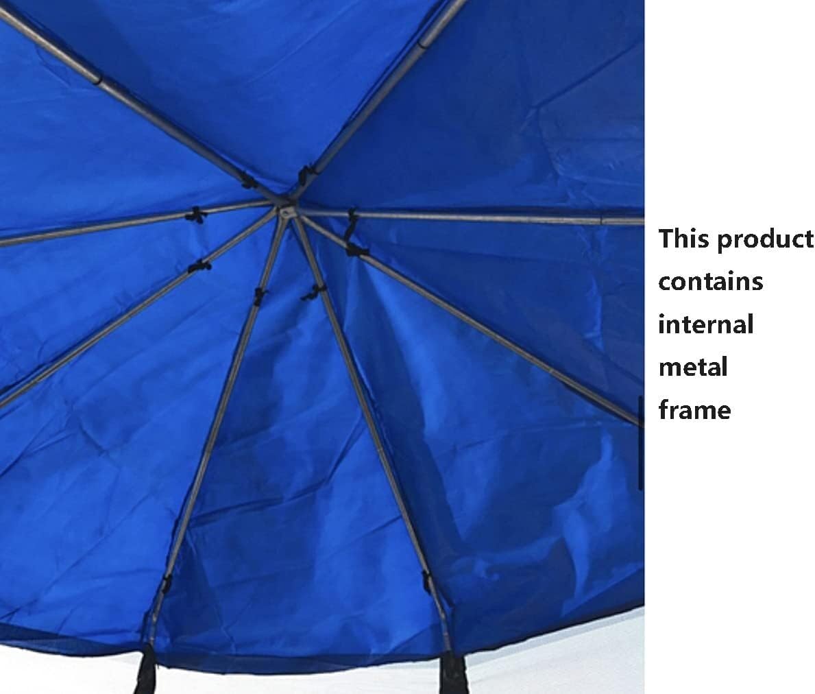 8ft Outdoor Trampoline Canopy, Suitable for Sun and Rain and Snow, Backyard Trampoline Tent Shade, with Framed Canopy
