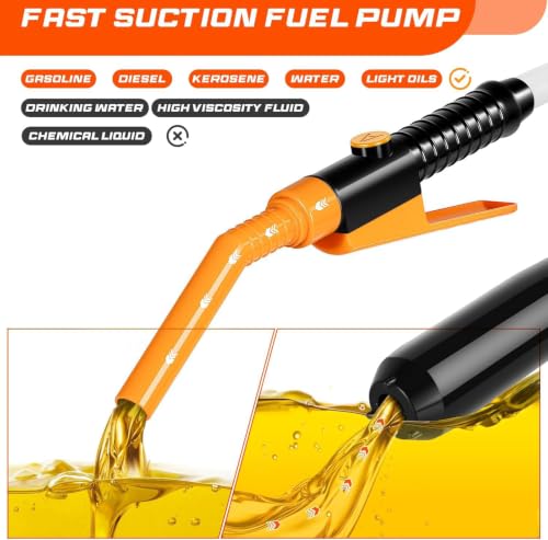 Image of Portable Cordless Fuel Transfer Pump Battery Powered