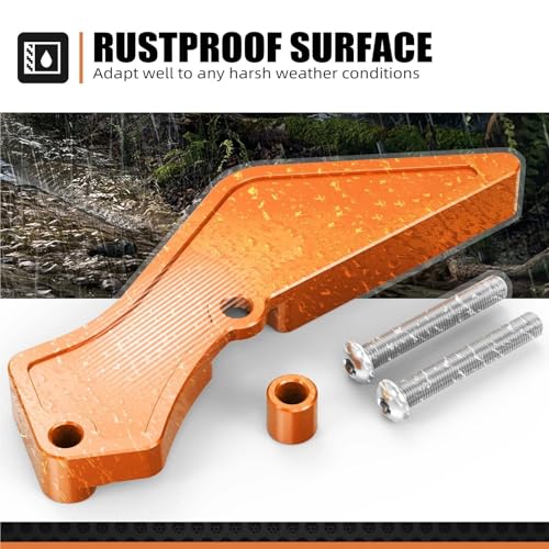 Protector de piñón para KTM EXC-F 350 y GasGas EC250F cubierta de cadena roja 6