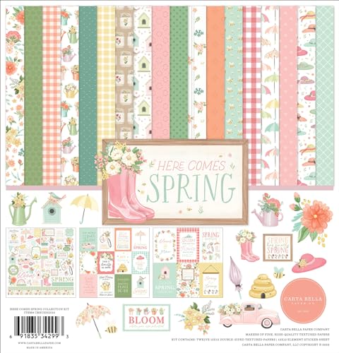 Echo Park Paper Here Comes Spring Collection Kit