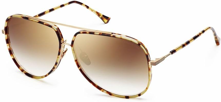 DITA Condor Two 21010-A-TKT-GLD Sunglasses, Multi Colored Frame 62mm w/ Brown Gradient Lens