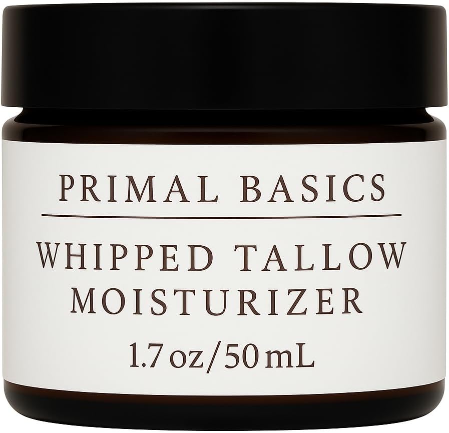 Beef Suet Body Moisturising Balm with Beaten Vanilla, 100% Grass Lined and Grass for Face, Body, Oily Skin, Dry and Sensitive Skin Contains