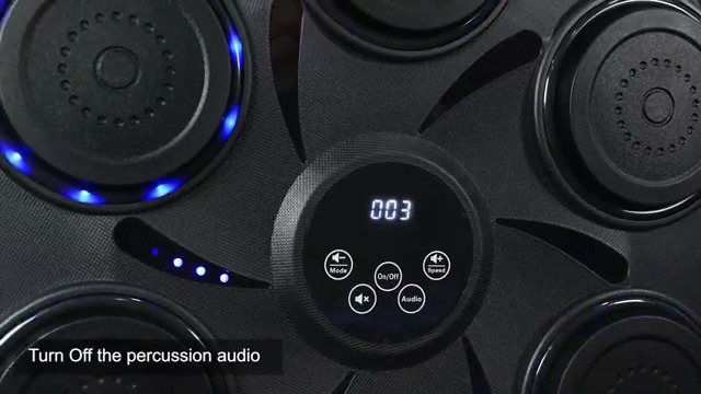 Macchina Da Boxe Musicale LeuKoles - Con Guantoni, Bluetooth, 9 Modalità E Luci LED - Foto 2