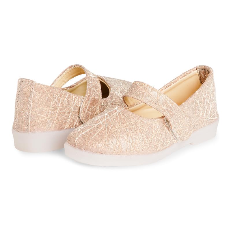 CHIU Baby Girls Round Toe Plain Ballerinas 6 51SPfSzrpOL