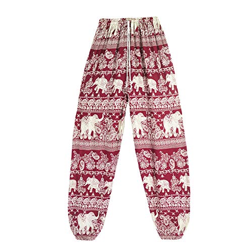 Pantalon sarouel elephant taille haute et cordon surdimensionne