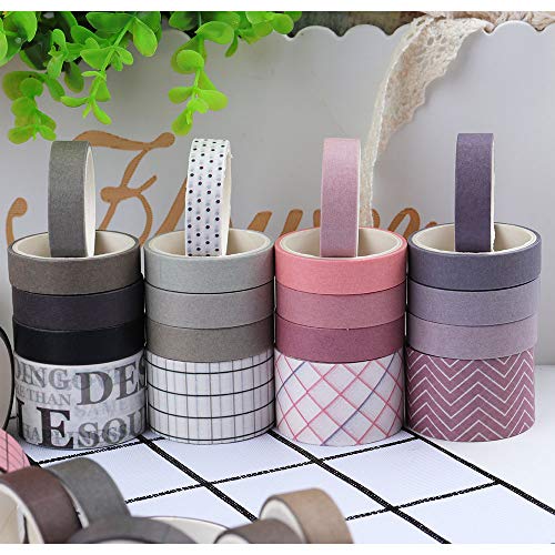 Ruban adhésif NogaMoga washi tape repositionnable pour bullet journal