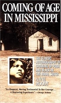 Mass Market Paperback Coming of Age in Mississippi by Anne Moody (1992-01-04) Book