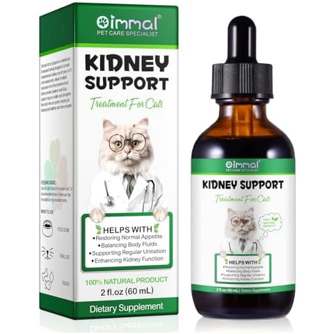 Natural Kidney Support Drops for Cats Cover