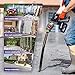 VISHIGH Cordless Concete Vibarating Tool 5Ah 21V, with 5ft Φ35mm Shaft, Portable Wireless Concrete Vibrator Motor for Home Garden Small Construction Pouring Work Stem Walls