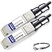 AddOn Juniper Networks EX-QSFP-40GE-DAC-50CM Compatible 40GBase-CU QSFP+ to QSFP+ Direct Attach Cable (Passive Twinax