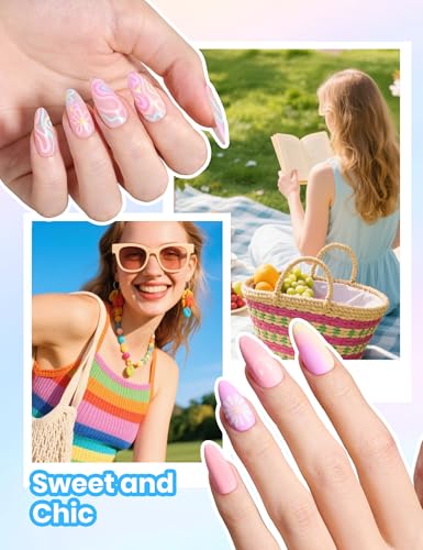 Image of Beetles Summer Gel Polish Set - Candy Electric Collection, 20 Colors 15ML Full Size Neon Pink Green Blue Red Bright Colors Gel Set 4th of July Nails with Base Top Coat UV LED Lamp Salon DIY Nails