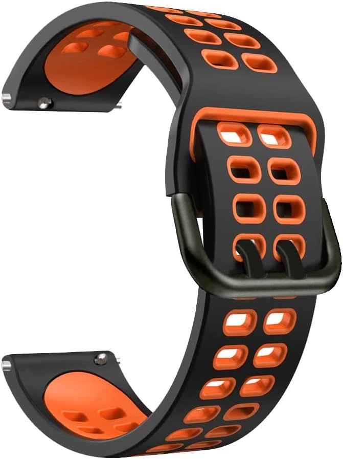 SOUMIX Correa de silicona para Huawei Watch GT 3 de 1.811in, correa GT2 GT3 GT Runner de 1.811in, compatible con la mayoría de correas de reloj de