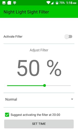 Night Light Sight Filter - Protect your Eyes