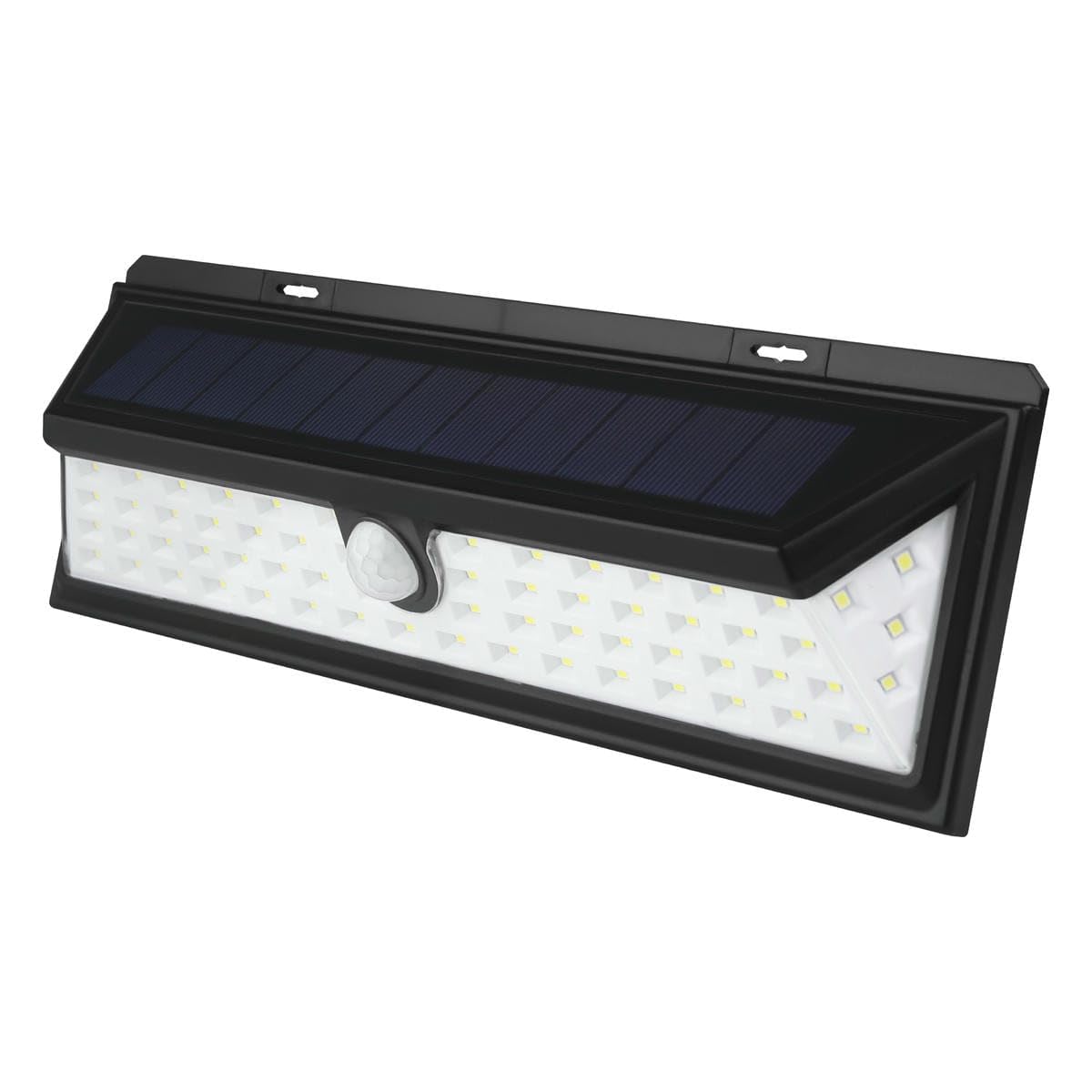 Projecteur LED solaire avec capteur pour sécuriser une allée sombre et un jardin