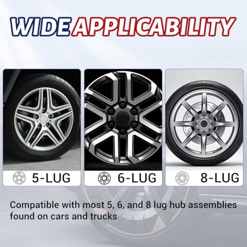40100 Hub Removal Tool Kit for Most 5 6 8 Lug Hub Assemblies on Cars Trucks - Image 2