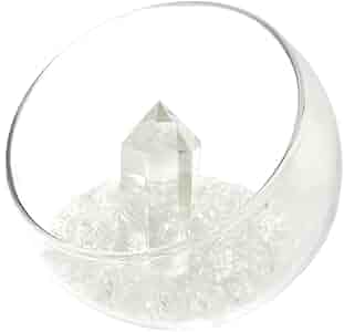 Amazon.co.jp: クリスタルエナジー浄化セット（天然水晶柱+天然水晶