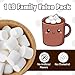 1 lb Large White Marshmallows – Made with Natural Vanilla, No Artificial Flavors – Perfect for S’mores, Baking & Hot Chocolate