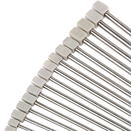 Ferri da maglia, vuoto in acciaio INOX Wartoon