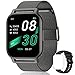 Produktbild Narcid Smartwatch mit Telefonfunktion, Fitnessuhr 1.85 Zoll HD-Touch-Farbdisplay, Blutdruckmessung SpO2 Pulsmesser Schlafmonitor, 23 Sportmodi Schrittzähler,Fitness Tracker für Damen Herren