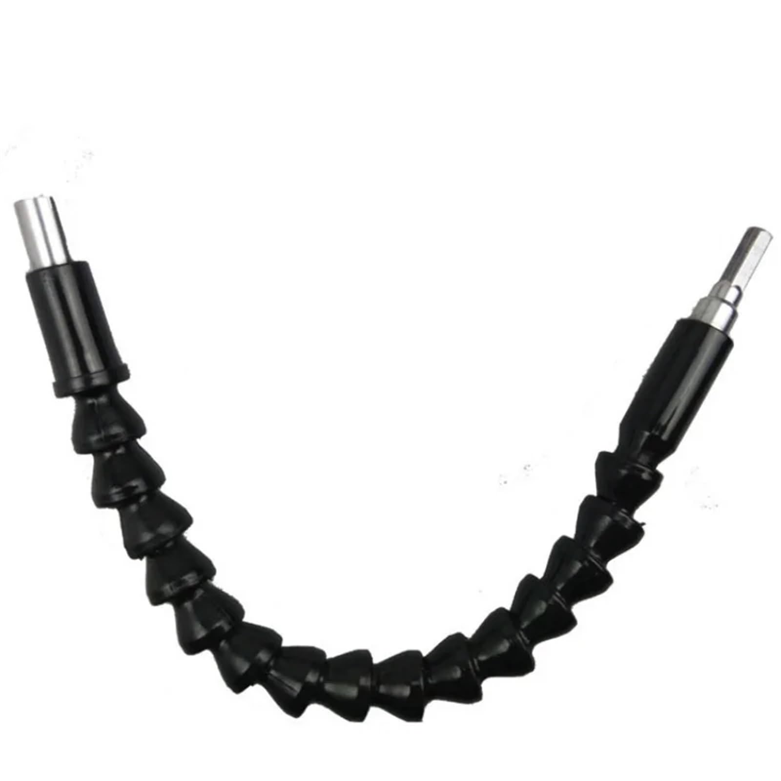 Flexible Drill Bit Extension Flexible Screwdriver Shaft – 1/4" Hex Bendy Bit Holder Extension, 200mm Long, For Tight Spaces