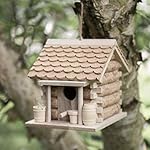 Garden Mile® - Casa para pájaros al Aire Libre de ...: 2 cabañas para pajareras al aire libre: una fantástica adición a tu espacio exterior, pequeño o grande. Esta casa de pájaros al aire libre es una pieza de decoración única que también sirve para dar cabida a amigos emplumados en su jardín cada vez má...
