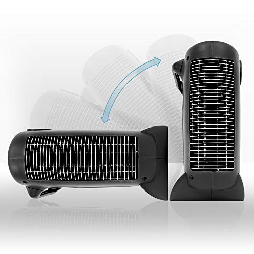 Cecotec Ready Warm 9790 Force, riscaldamento elettrico da bagno, a basso consumo, 2000 W, termostato regolabile, 3 modalità di funzionamento, silenzioso, sistema di sicurezza, 15 m2 (Force Dual, Nero) - Immagine 2