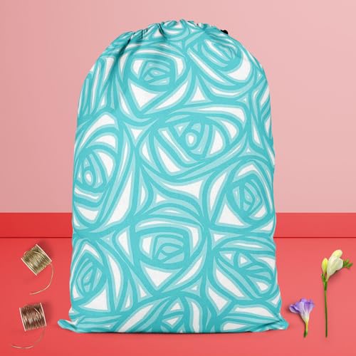 Image of ArtzFolio Abstract Pattern D2 | Reusable Sack Bag | Bag for Gym, Storage, Vegetable & Travel