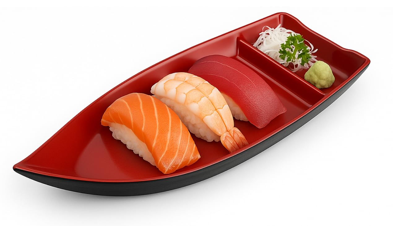 Amazon.com | JapanBargain 10 inch Sushi Boat Japanese Sashimi