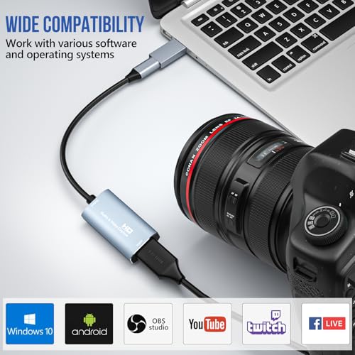 DigitPro U162 USB 3.0 HDMI to USB C 4K Capture Card - Image 4