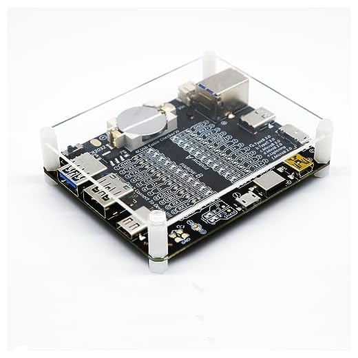 Treedix USB Cable Tester Board USB Cable Checker Data Wire with Acrylic Case Charging Test Data Line Type-C Micro Type A Type B