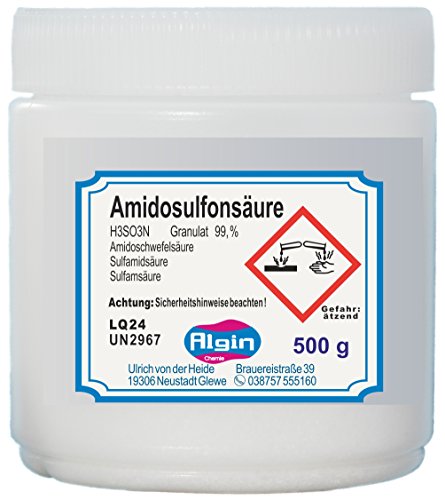 Algin Amidosulfonsäure 500g Dose Kalkentferner Entkalkungsmittel