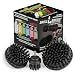 Ultra Stiff Drill Powered Cleaning Brushes Used for Heavy Duty Industrial Stripping by Drillbrush