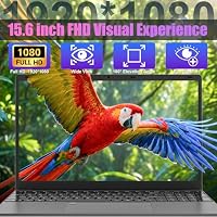 2026 15.6 Inch FHD IPS Laptop for Business and Home, 12GB RAM, 256GB SSD, Intel 5205U Processor, Backlight Keyboard, Fingerprint, Numeric Keyboard, Camera, USB, Win 11 Pro, w/Office Lifetime License — image 2