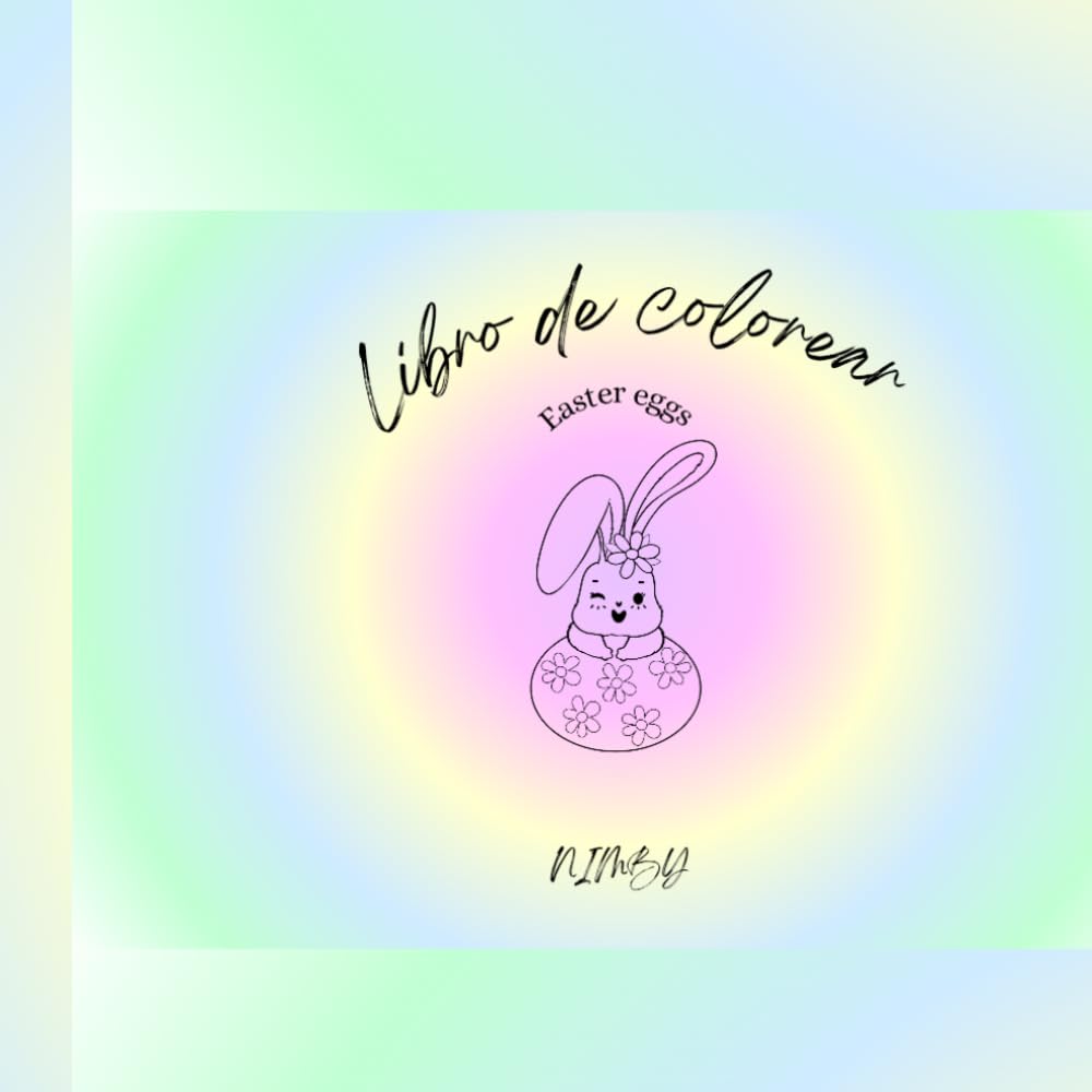 Libro de colorear huevos de pascua