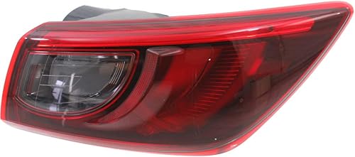 Luz trasera exterior para Mazda CX3 Grand Touring 2016 2017 2018 LED lateral del pasajero para MA2805124  DB4J-51-150B