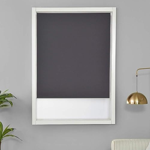 Miniatura 2 de ALLBRIGHT - Persianas de vinilo enrollables clásicas para dormitorio. Bloquean la luz por completo