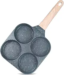 Frigideira XY113 Antiaderente Plana para Bife, Ovo e Café da Manhã, Panela de Alumínio para Uso Geral