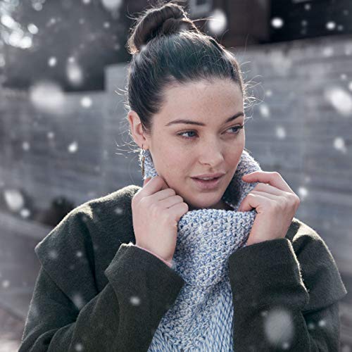 Bernat Super Value Yarn, 7 Oz, Gauge 4 Medium Worsted, Grey Ragg #TOP6