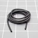 Natation Spiral Metallic Cable Cord Protectors Winders for Mobile Phone Charging Cable & Earphones (Silver, Grey) gallery image