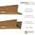 Ekena Millwork BMSD3C0040X040X288ES 3-Sided (U Sandblasted Endurathane Faux Wood Ceiling Beam, 4"W x 4"H x 24'L, Natural Honey Dew